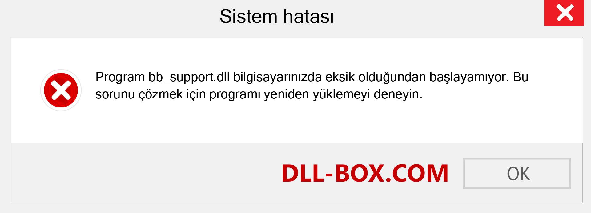 bb_support.dll dosyası eksik mi? Windows 7, 8, 10 için İndirin - Windows'ta bb_support dll Eksik Hatasını Düzeltin, fotoğraflar, resimler